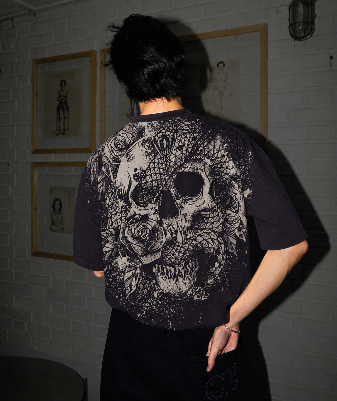 Mors Serpentis Oversized Tee
