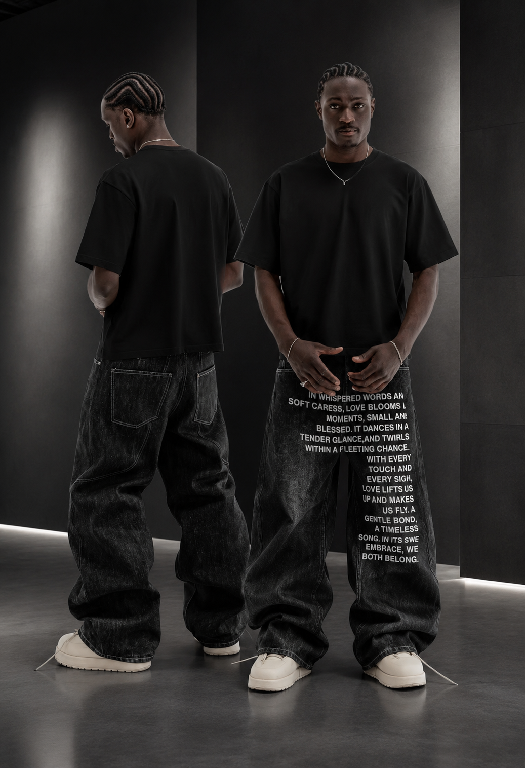 Poetry Motion Black Jeans