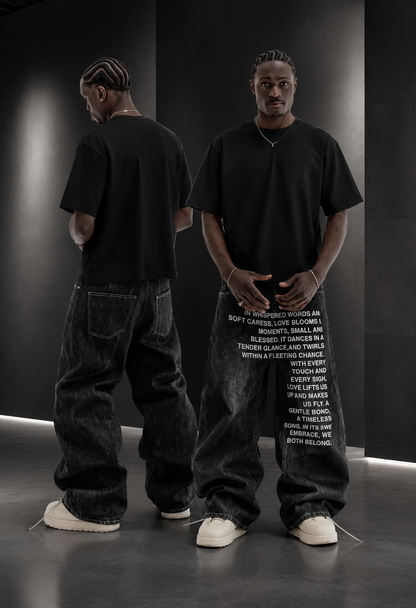 Poetry Motion Black Jeans