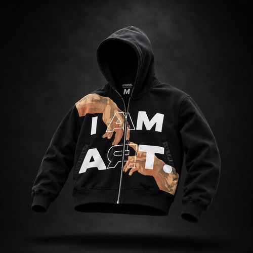 I AM AЯT Hoodie