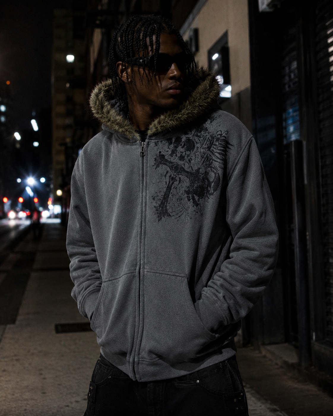 Frostbite Shadow Hoodie