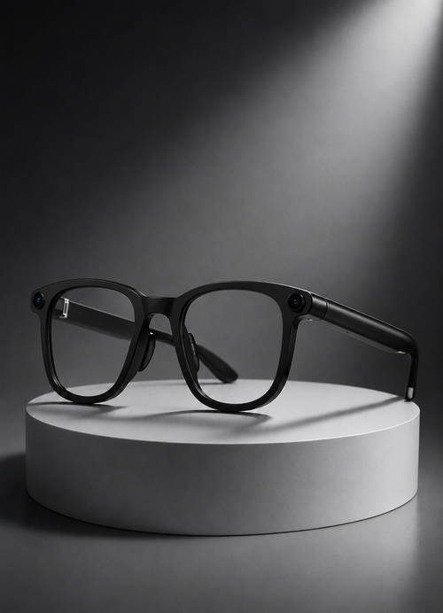 Smart Glasses with AI Assistant Bluetooth Camera