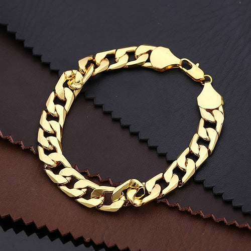 Cuban Link Gold Bracelet