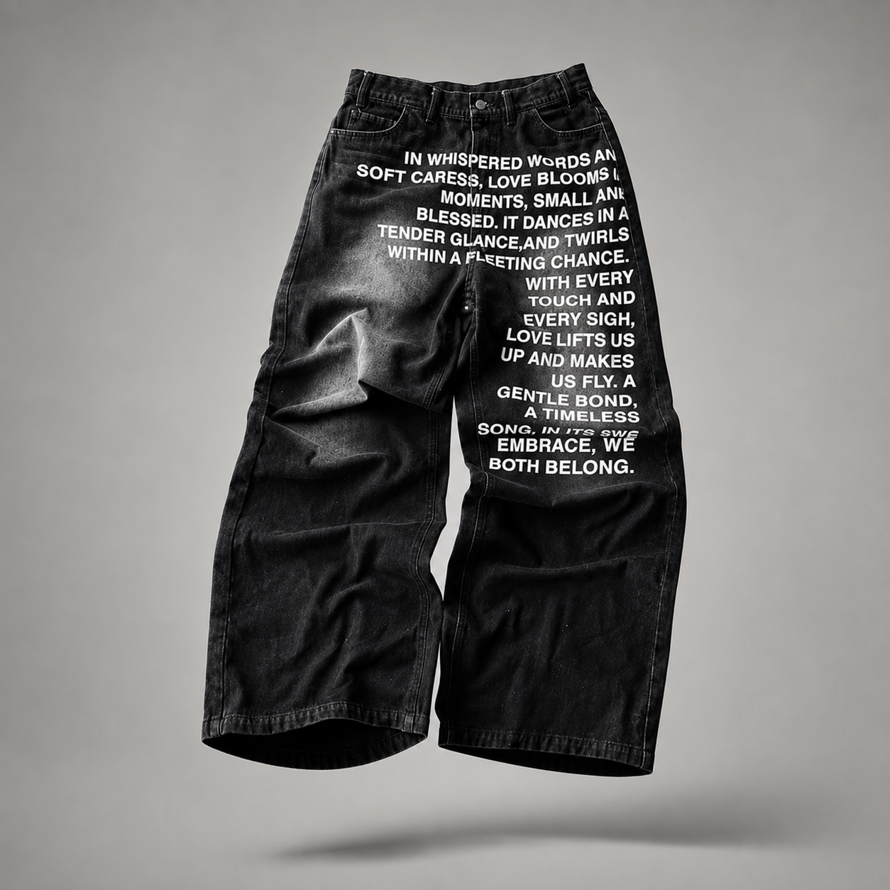 Poetry Motion Black Jeans