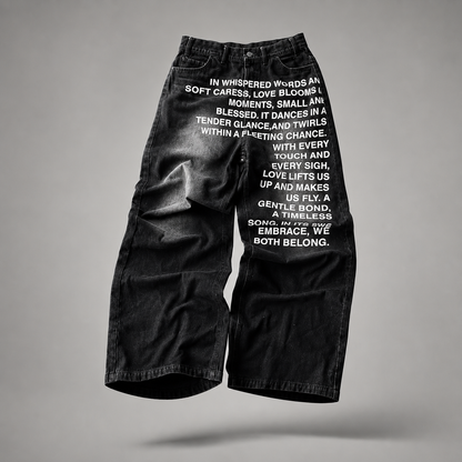 Poetry Motion Black Jeans