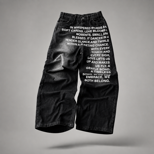 Poetry Motion Black Jeans