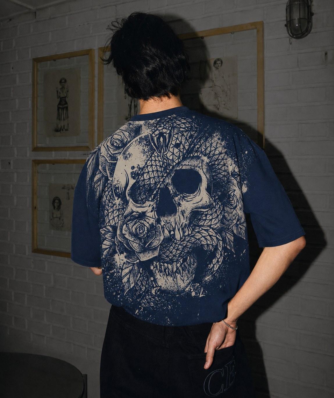 Mors Serpentis Oversized Tee