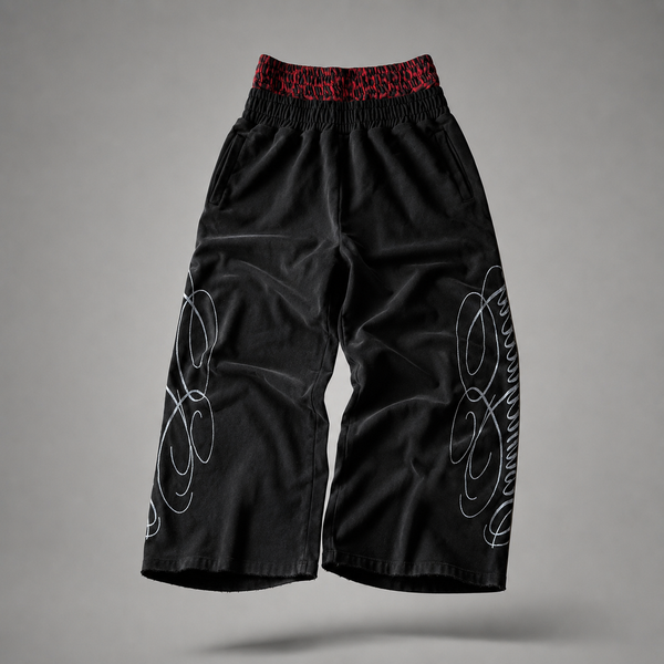 Obsidian Script Sweatpants